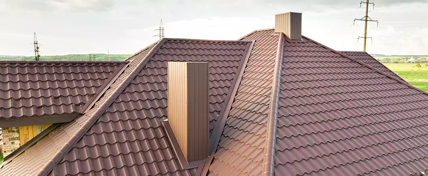 Residential Chimney Flashing Restoration in Monsey, NY