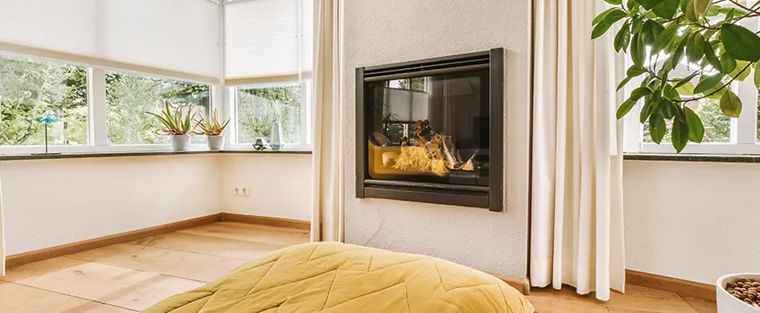 Residential Fireplace Ceramic Glass Installation in Monsey, NY