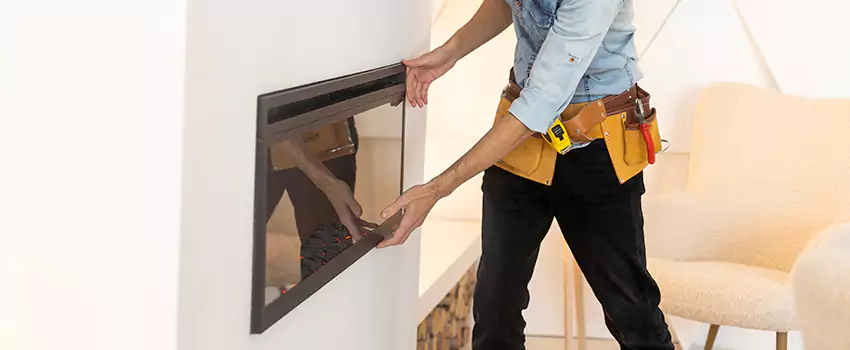 Metal Fireplace Installation in Monsey, New York