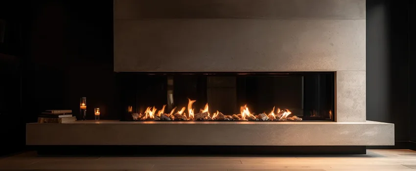 Gas Fireplace Ember Bed Design Services in Monsey, New York