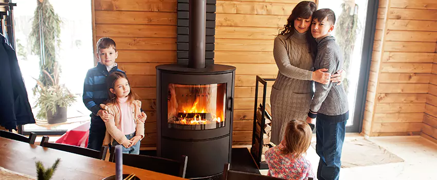 Morso Cast Iron Fireplace Insert Installation in Monsey, New York