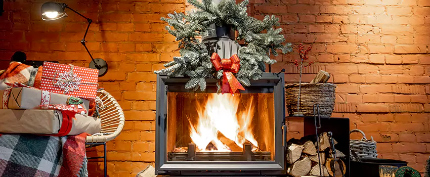 Travis Industries Linear Gas Fireplace Installation in Monsey, New York