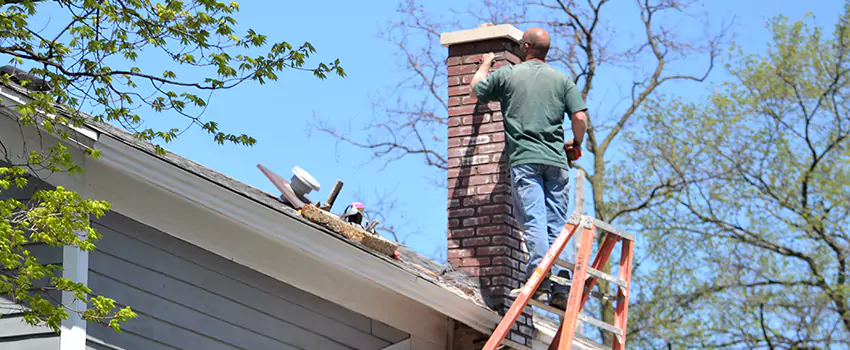 Vinyl and PVC Chimney Flashing Installation in Monsey, NY