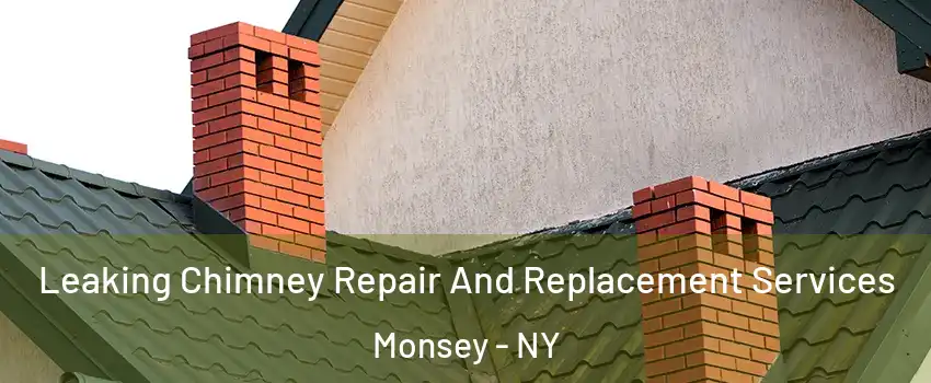  Leaking Chimney Repair And Replacement Services Monsey - NY