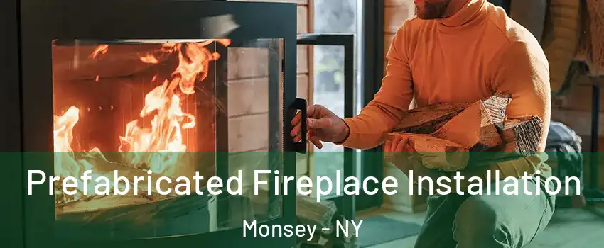  Prefabricated Fireplace Installation Monsey - NY